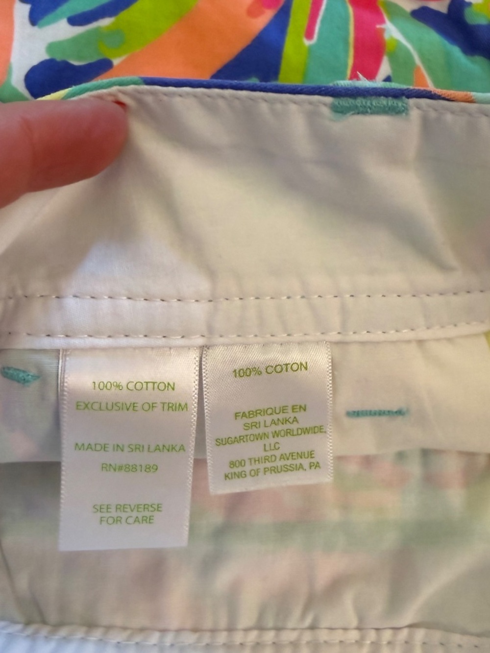 Lilly Pulitzer Callahan Shorts, Patterned, size 10 - Picture 4 of 7